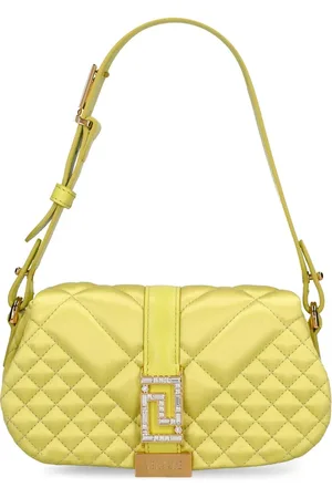 VERSACE Mini Greca Goddess Padded Shoulder Bag