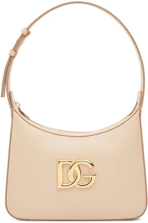 Dolce & Gabbana Logo Leather Shoulder Bag