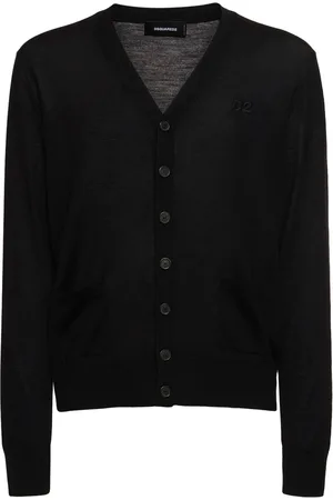 Dsquared2 Monogram Wool Cardigan