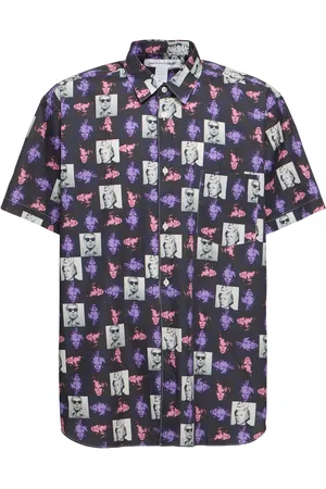 Comme des Garçons Andy Warhol Printed Cotton Poplin Shirt