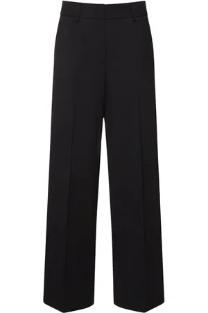 Msgm Stretch Wool Pants