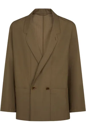 LEMAIRE Double Breast Wool Blend Jacket
