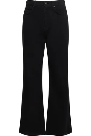 Balenciaga Flared Cotton Denim Jeans