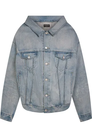 Balenciaga Off-shoulder Cotton Jacket