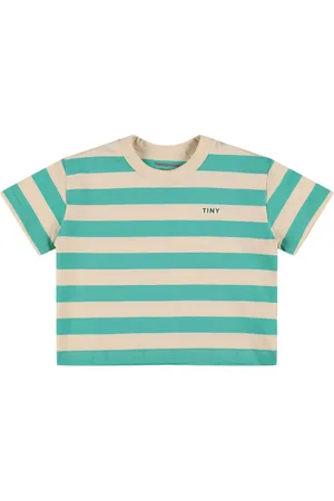 Tiny Cottons Striped Pima Cotton T-shirt