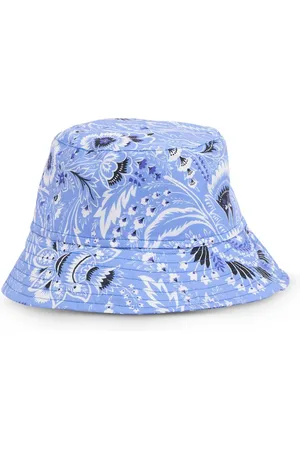 Etro Printed Cotton Poplin Bucket Hat