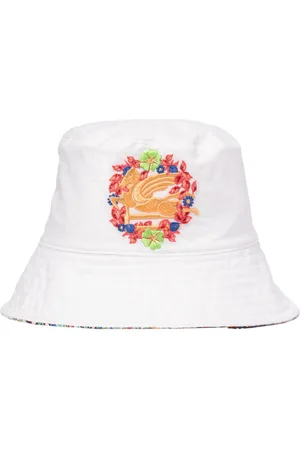 Etro Printed Cotton & Linen Bucket Hat