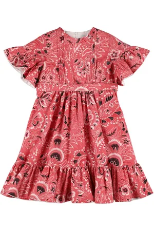 Etro Printed Woven Cotton Poplin Dress