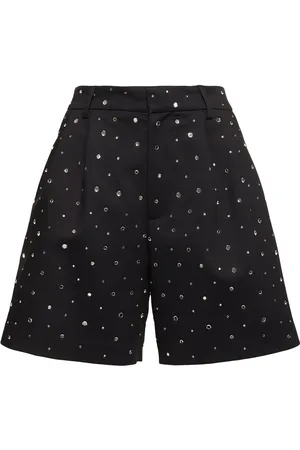 GIUSEPPE DI MORABITO Embellished Cotton Blend Shorts
