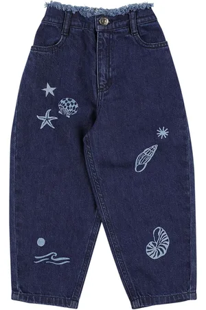 The New Society Embroidered Bci Cotton Jeans