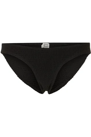 Totême Smocked Mini Bikini Bottoms
