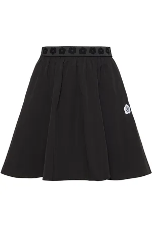 Kenzo Boke Pleated Mini Skirt