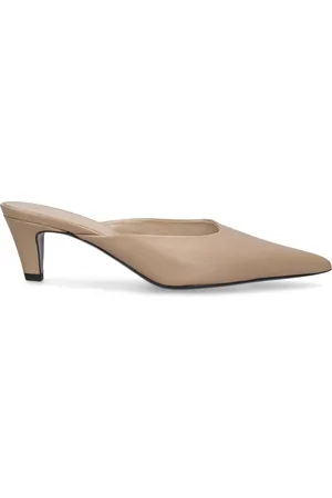 Totême 55mm The Leather Mule Pumps