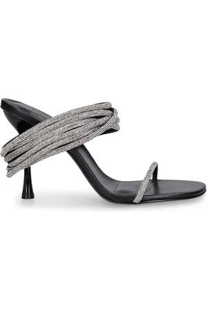Simkhai 95mm Infinity Crystals & Leather Sandals
