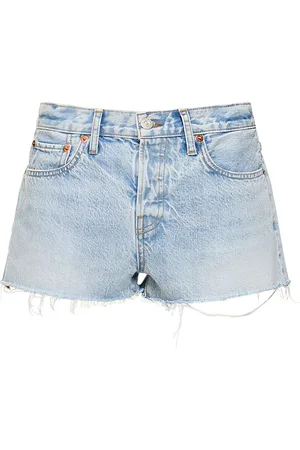 RE/DONE & Pam Mid Rise Denim Shorts