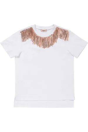 Nº21 Cotton T-shirt W/ Appliqué
