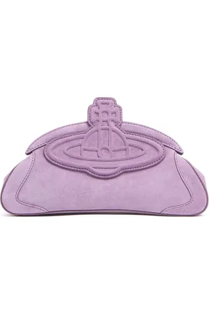 Vivienne Westwood Amber Suede Clutch