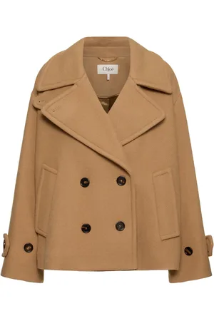 Chloé Iconic Soft Wool Blend Short Coat