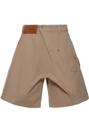J.W.Anderson Twisted Cotton Workwear Shorts