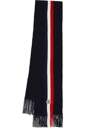 Moncler Tricolor Virgin Wool Scarf