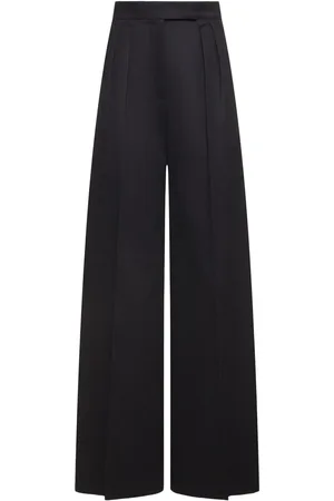 Max Mara Fagus Camel Wide Leg Pants