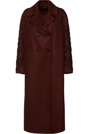 ERMANNO SCERVINO Double-breast Wool Long Coat