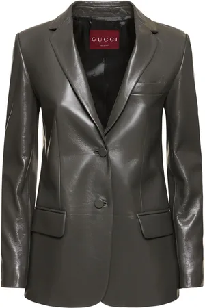 Gucci Shiny Leather Jacket
