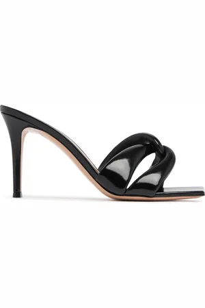 Gianvito Rossi 85mm Patent Leather Mules