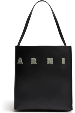 Marni Medium Museo Hobo Leather Tote Bag