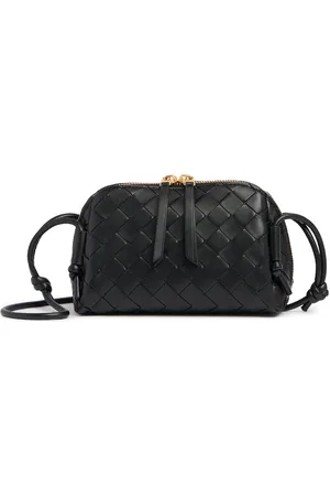 Bottega Veneta Intrecciato Concert Leather Pouch