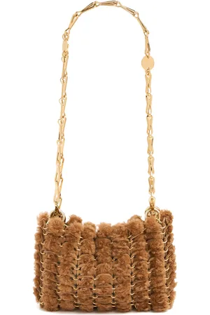 Paco rabanne Sac À Main Shearling Shoulder Bag