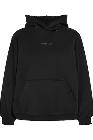 Balenciaga Medium Fit Destroyed Sweatshirt Hoodie