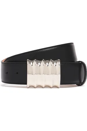 Khaite 4cm Medium Julius Smooth Leather Belt