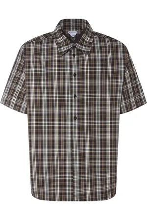 Bottega Veneta Checked Cotton Shirt