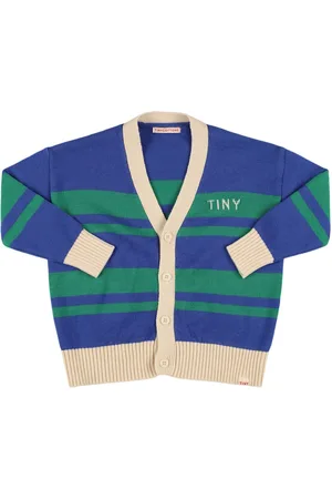 Tiny Cottons Cotton & Wool Knit Cardigan