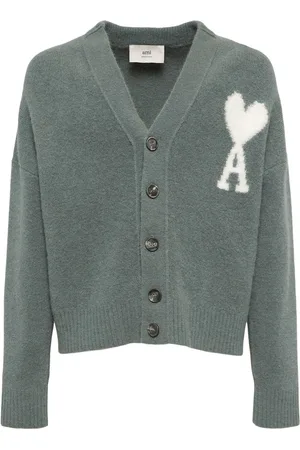 Ami Adc Alpaca Blend Cardigan