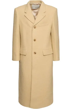 DUNST Unisex 2-way 3 Button Bouclé Coat