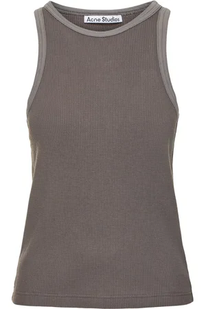 Acne Studios Eris Vintage Cotton Tank Top