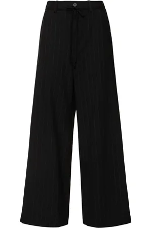 MIHARA YASUHIRO High Rise Wool Straight Pants