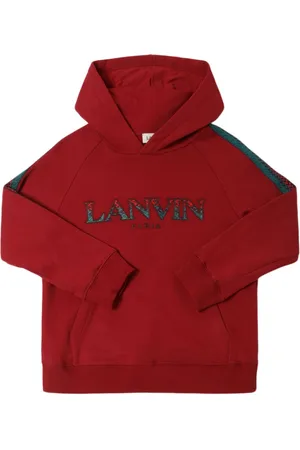 Lanvin Embroidered Cotton Hoodie