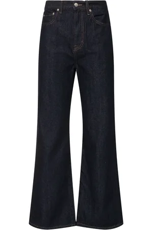 DUNST Brushed High Rise Straight Jeans