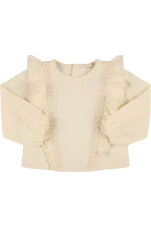 Louise Misha Embroidered Organic Cotton Gauze Shirt