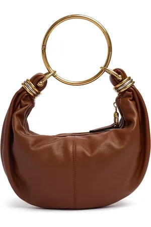 Chloé Bracelet Shiny Grained Leather Bag