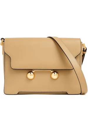 Marni Medium Trunkaroo Leather Shoulder Bag