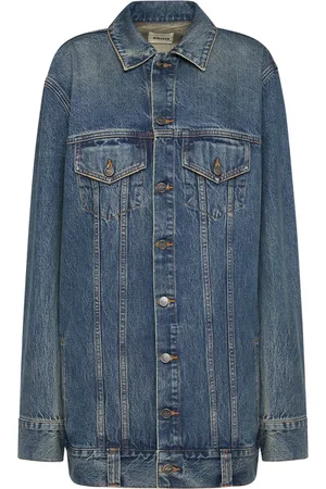 Khaite Ross Cotton Denim Jacket