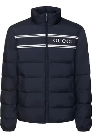 Gucci logo jacket best sale