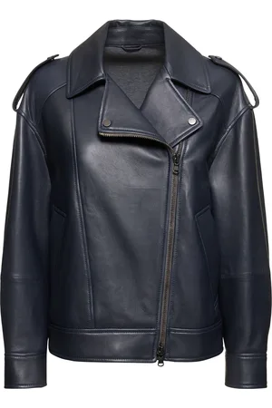 Brunello Cucinelli Leather Biker Jacket
