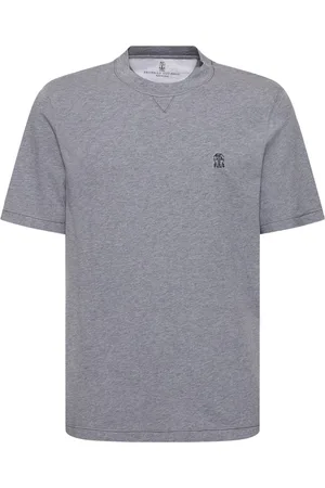 Brunello Cucinelli Cotton Logo T-shirt