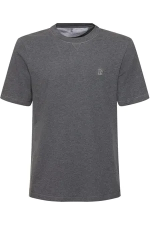Brunello Cucinelli Cotton Logo T-shirt