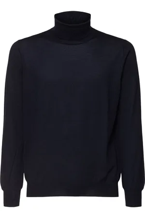 LARDINI Wool Turtleneck Sweater